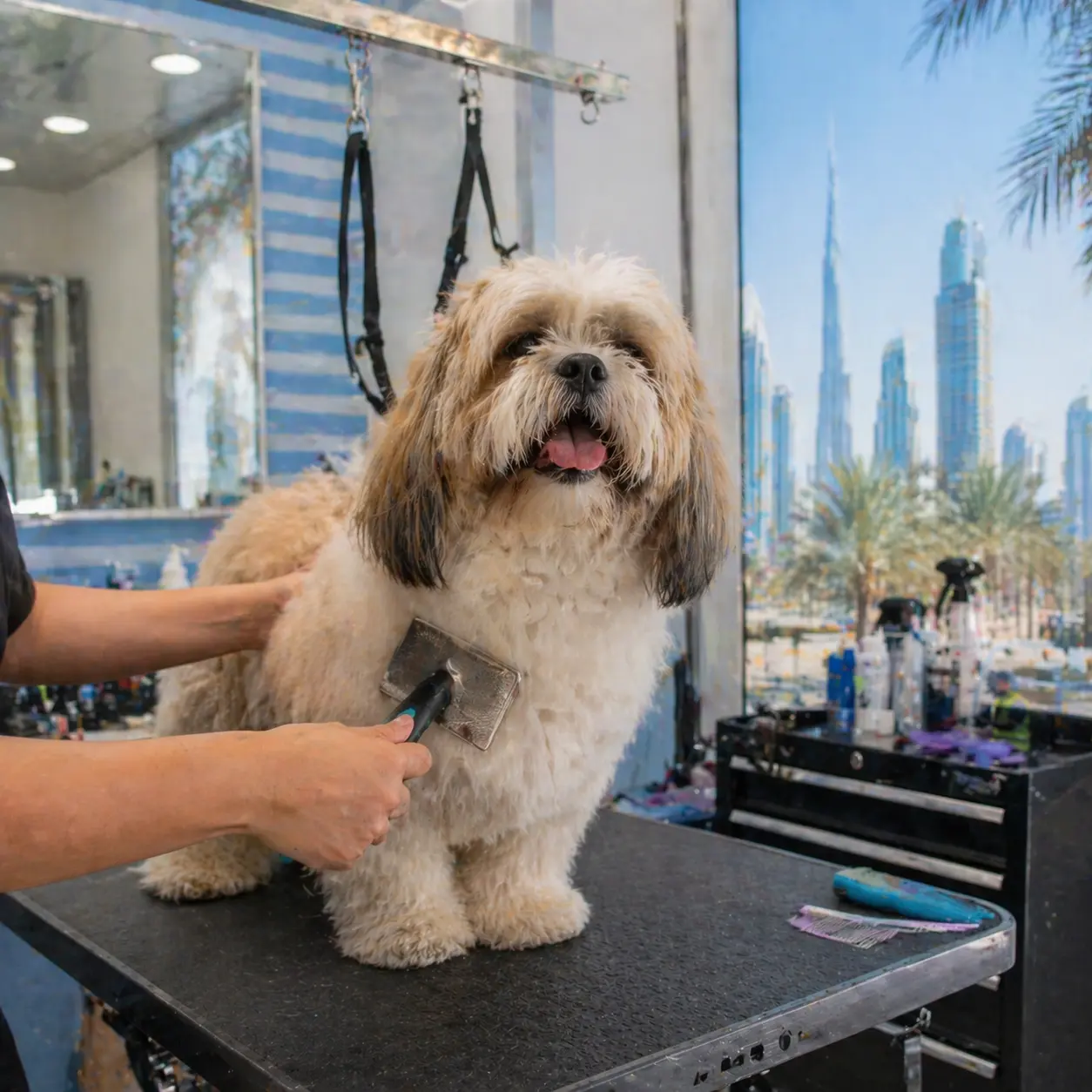 Dog Grooming in Hot Weather in the UAE