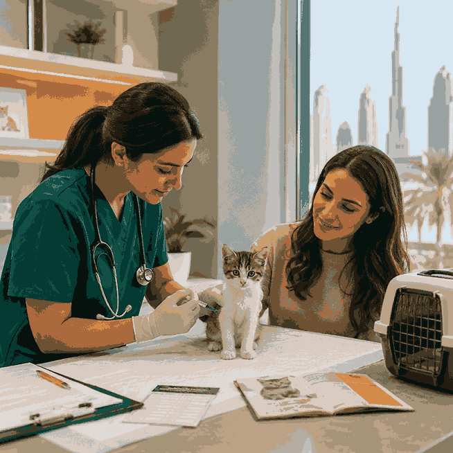 When Should I Give My Kitten Its First Vaccine in Dubai
